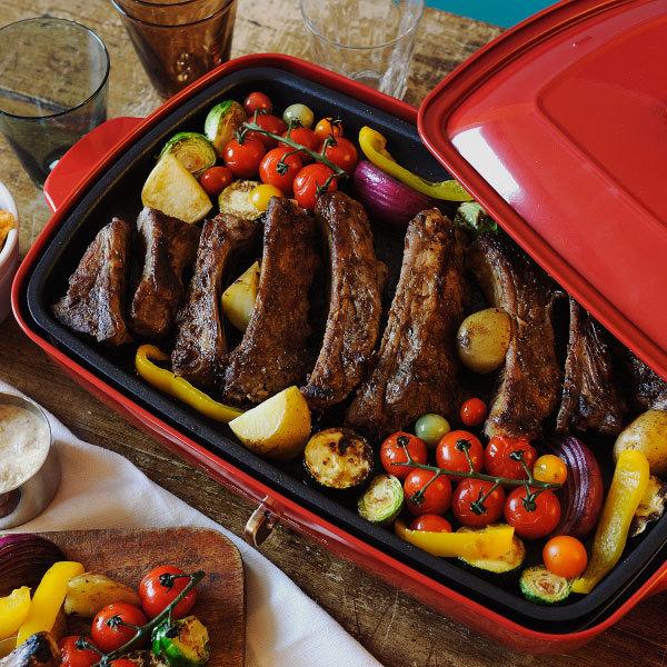 BRUNO（ブルーノ） ホットプレート 本体＋4種プレート 【レシピ＋特典