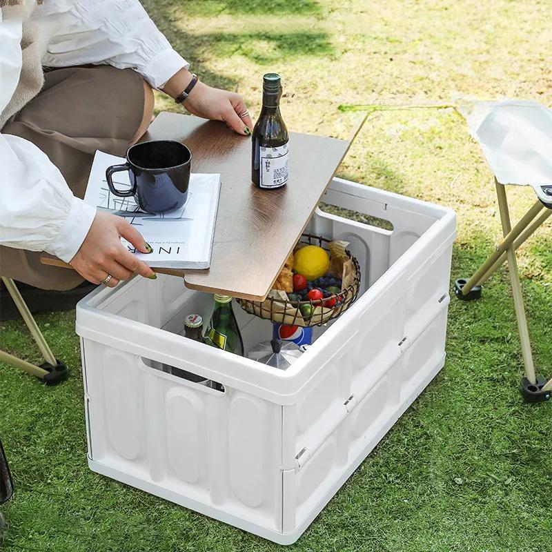 収納箱 折りたたみ コンテナボックス インテリア 収納ボックス Lサイズ