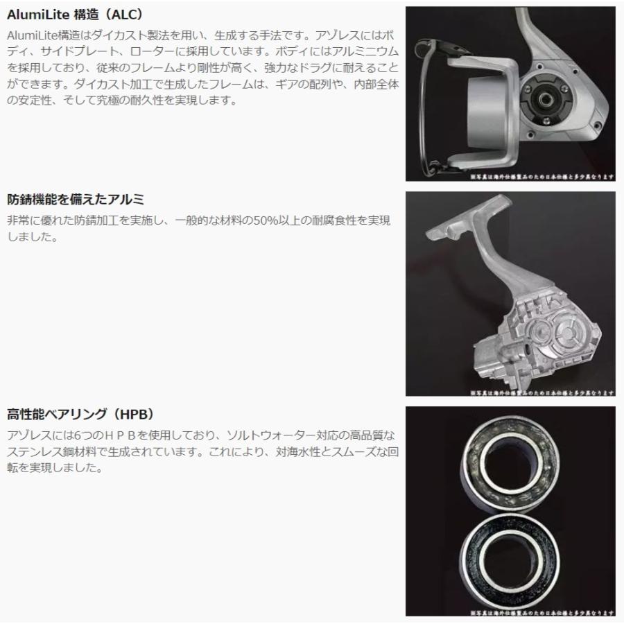 オクマ okuma Azores スピニングリール〔AZORES-8000P〕| アゾレス