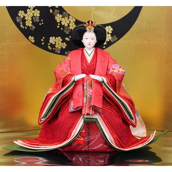 雛人形 ひな人形 立雛 立ち雛 親王飾り 道翠作 美月 本束帯雛
