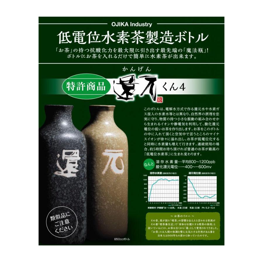 正規代理店 低電位水素茶製造ボトル 還元くん4 かんげんくん 元ボトル
