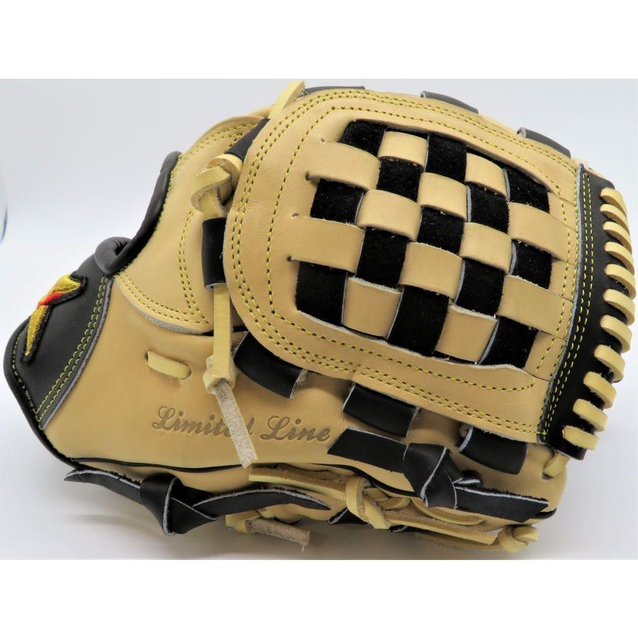 限定軟式グラブ SAEKI(サエキ) 内野手用 S-160-LM クリーム/ブラック