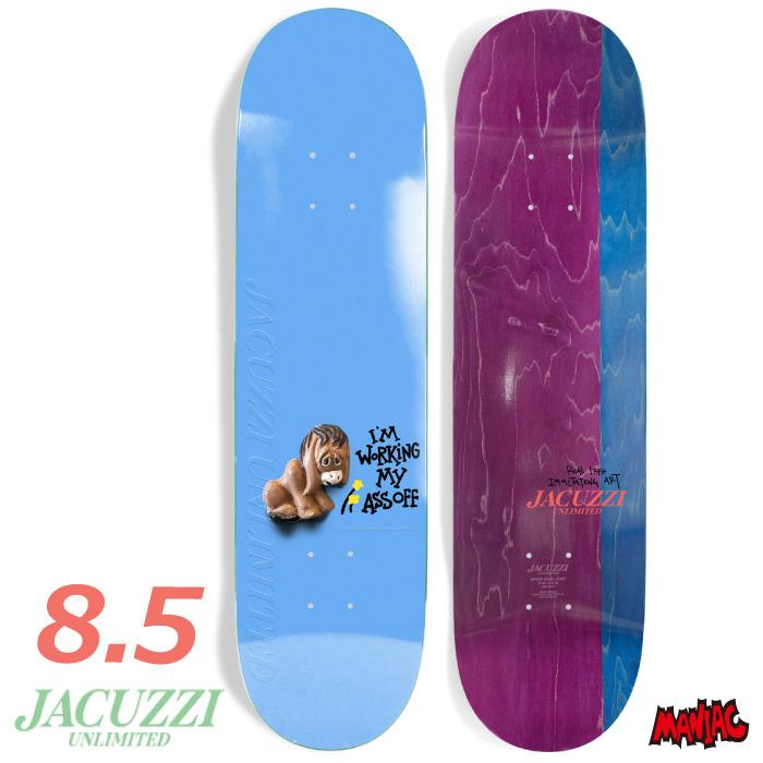 スケボー デッキ 単品 スケートボード JACUZZI UNLIMITED ジャグジー