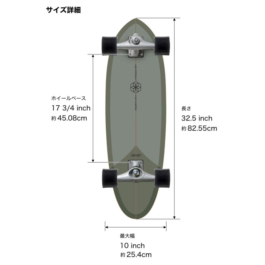 GLOBE carver カーバー スケートボード CXトラック サーフスケート CI