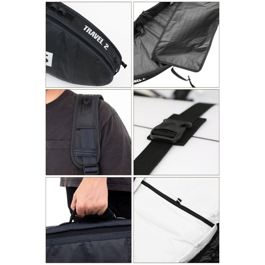 FCS サーフボード ハードケース エフシーエス 6.3 2本用 フィッシュ