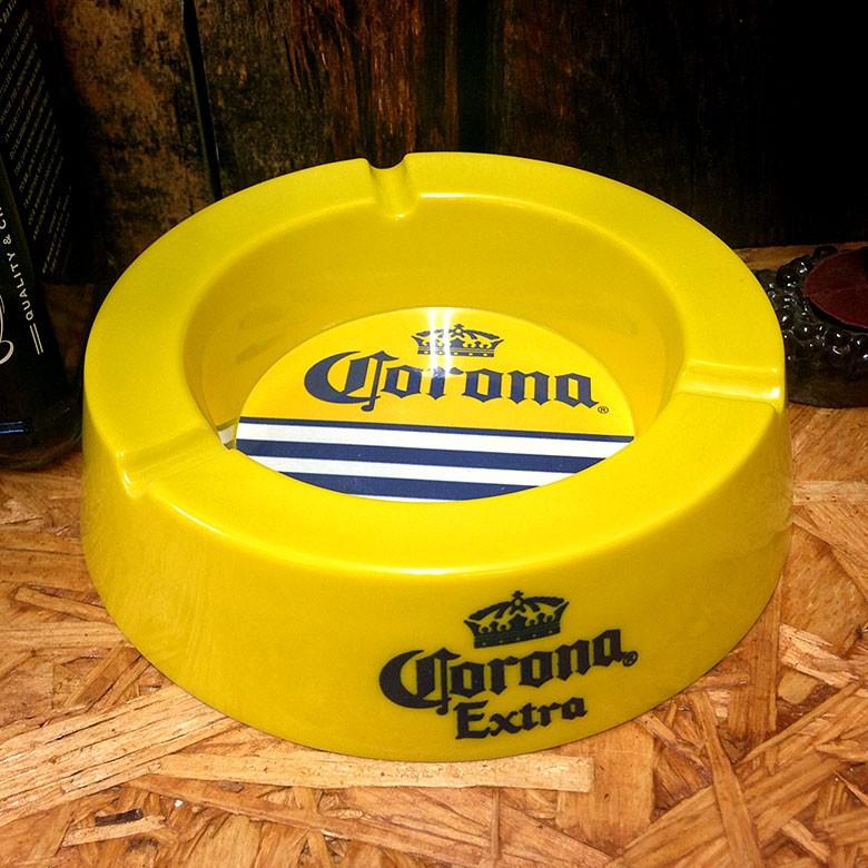 B1 ノベルティ灰皿 Corona コロナ プラスチック製 [ アメリカン雑貨