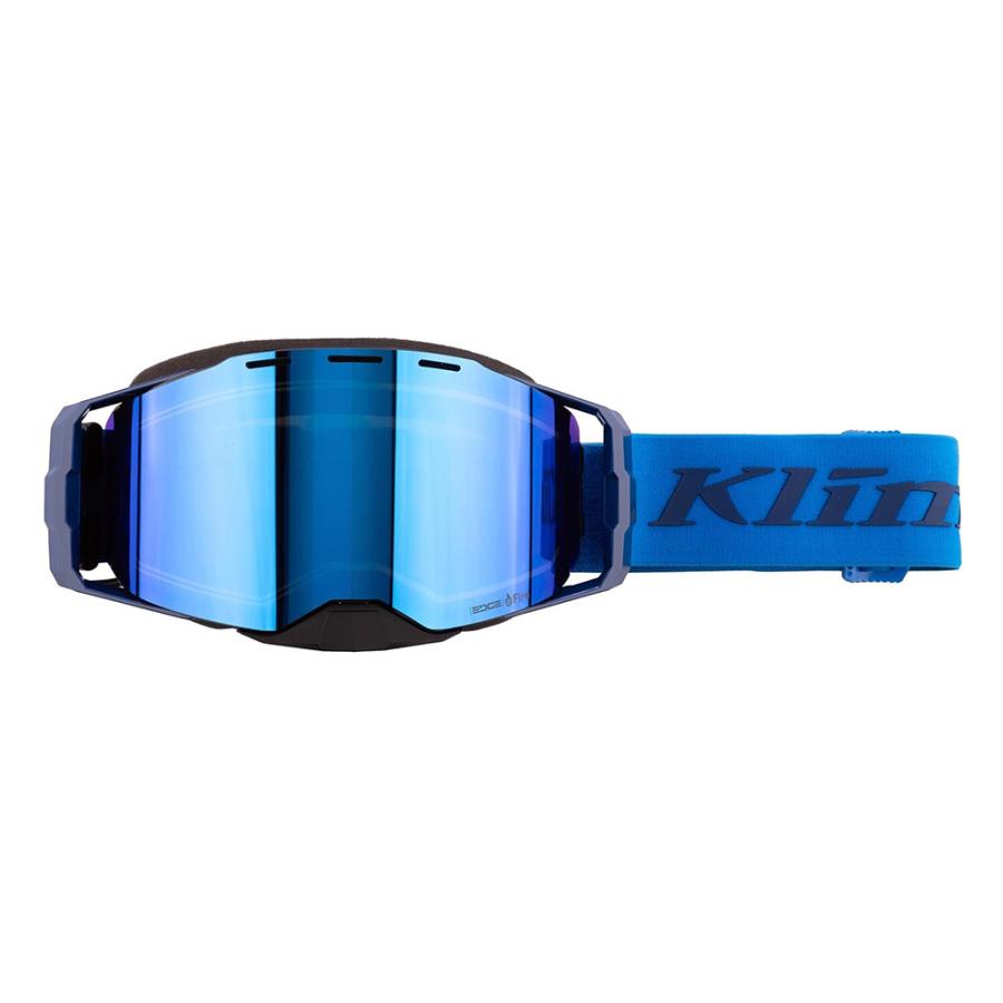 Klim（クライム）スノー用 電熱ゴーグル（ブルー）EDGE EFIRE GOGGLE