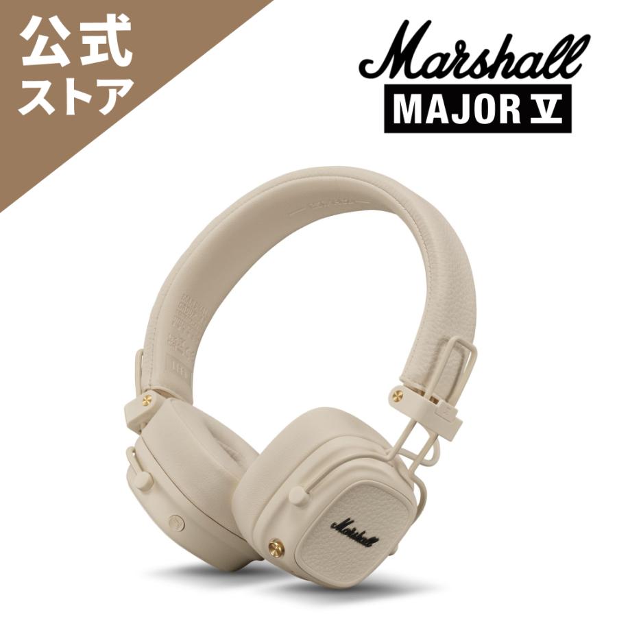 Marshall（マーシャル） ワイヤレスヘッドホン MAJOR5CREAM クリーム