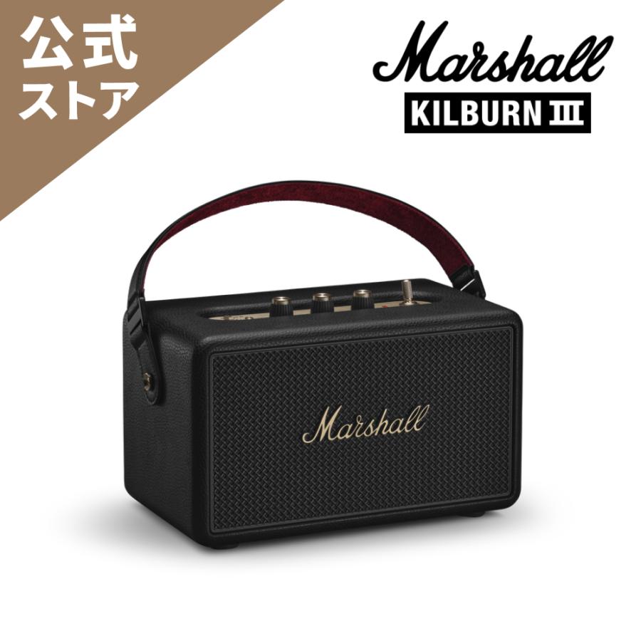 Marshall（マーシャル） ワイヤレススピーカー KILBURN3-BLACK-AND