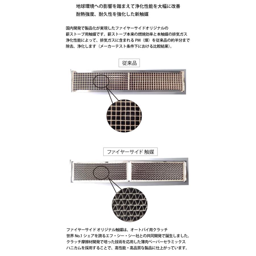 ファイヤーサイド 薪ストーブ用 触媒 デファイアント ＃1940