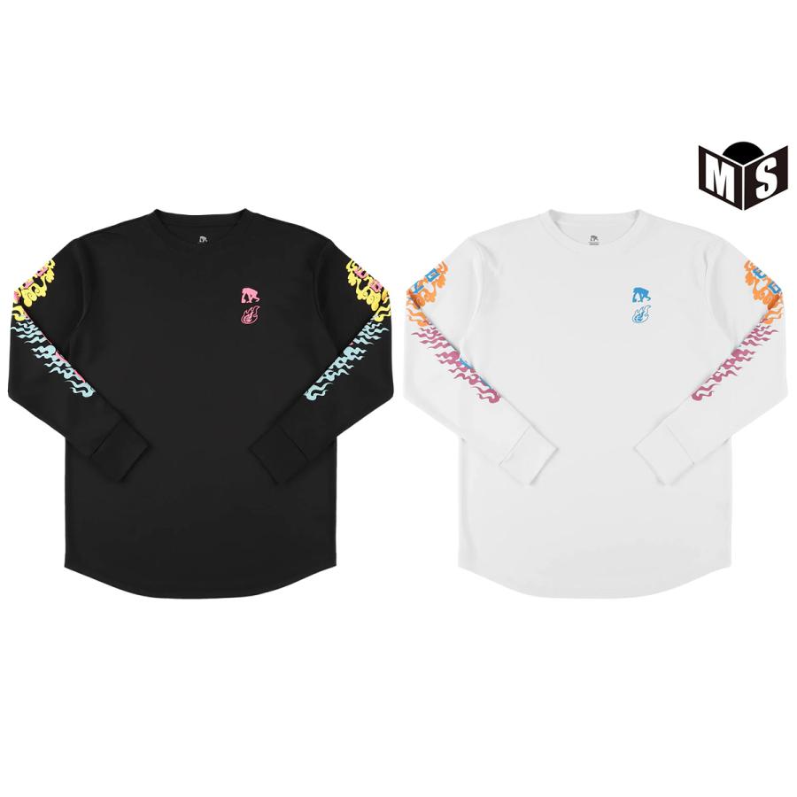 EGOZARU（エゴザル） オリエンタルフレイム ロングスリーブTシャツ