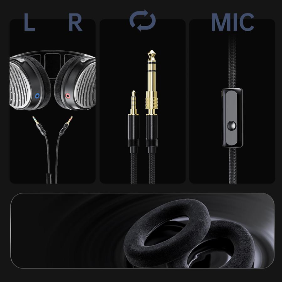 FIIO 開放型 ヘッドホン JT3 シルバー (FIO-JT3-S)《ロゴ入りクロス