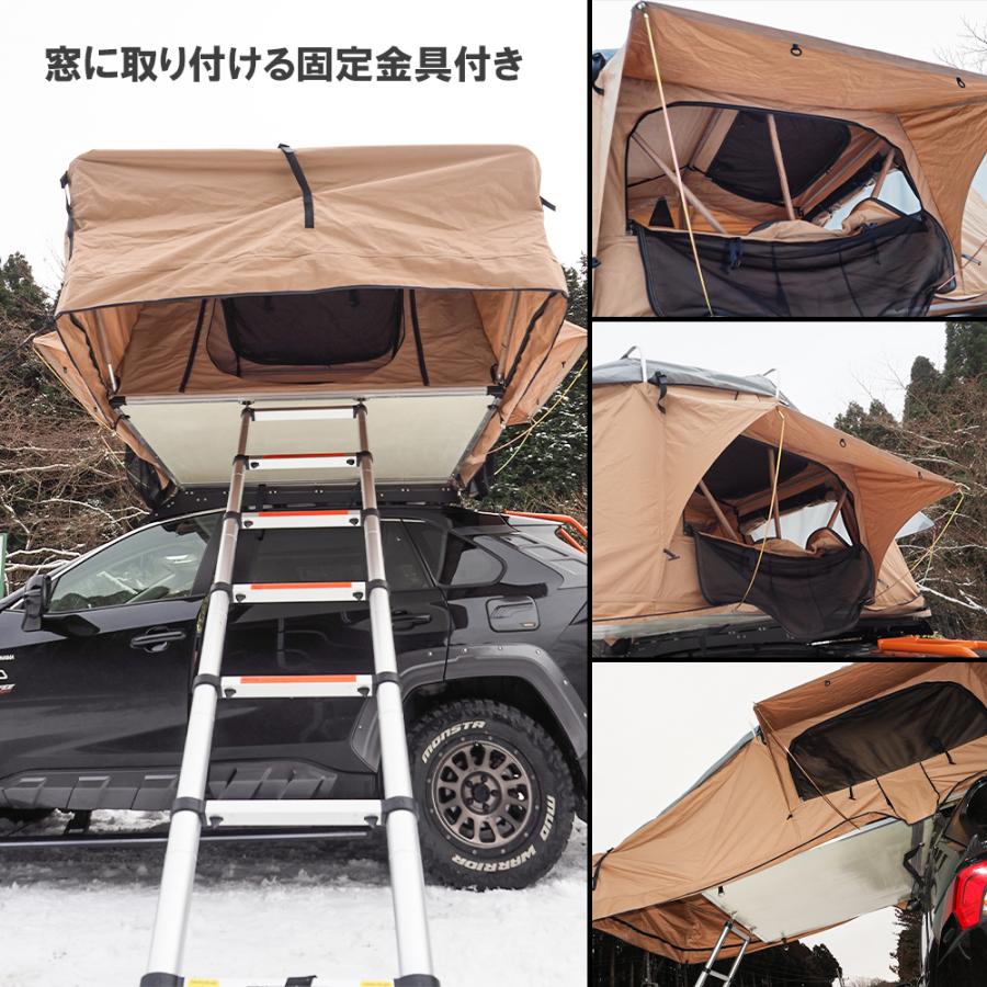 ルーフテント ルーフトップテント Mサイズ 車上 車中泊グッズ キャンプ