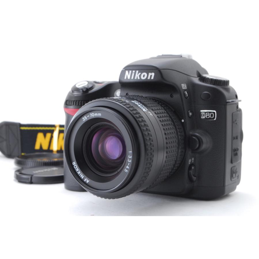 ニコンD Nikon ニコン D80 レンズキット 新品SD32GB付き iPhone転送