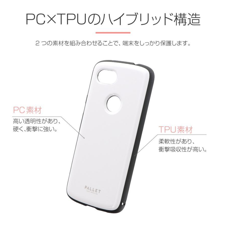 Google Pixel 3a 耐衝撃ハイブリッドケース PALLET AIR グーグル