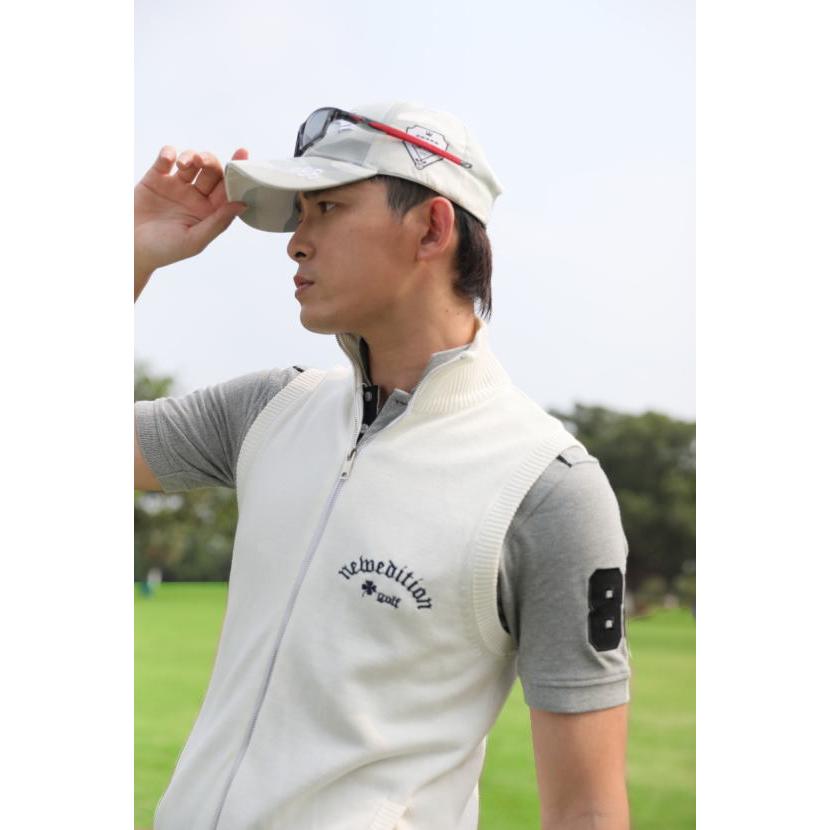 ゴルフベストメンズ ゴルフセーターメンズ ゴルフウェア メンズ 秋冬