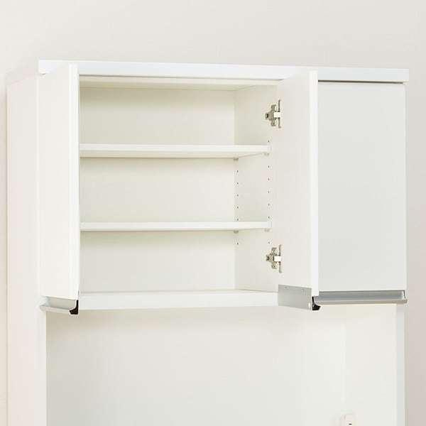 ニトリ（NITORI） 幅90 キッチンボード(レジューム 90TF-H WH/90QH-R