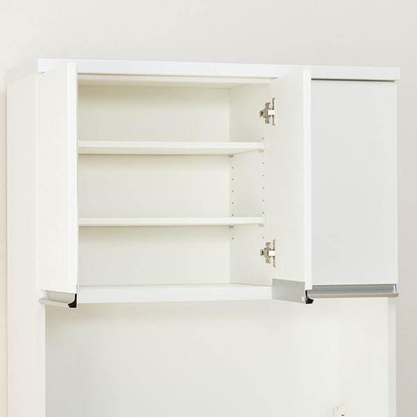 ニトリ（NITORI） 幅90 キッチンボード(レジューム 90TF-H WH/90QL-R