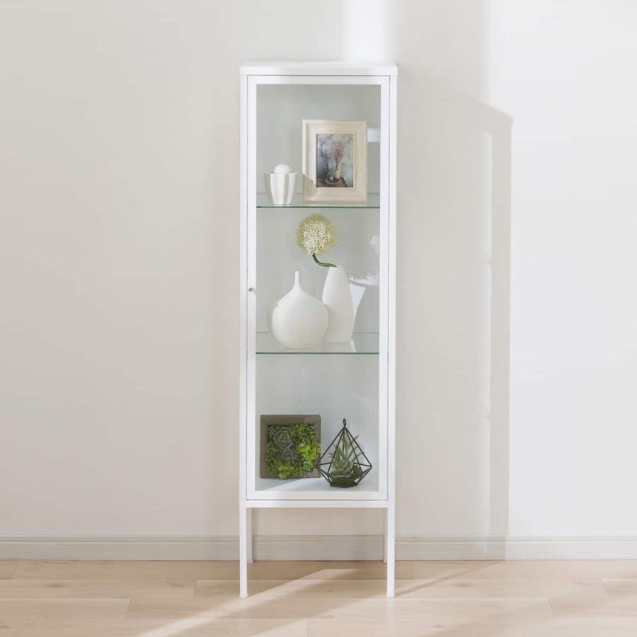 ニトリ（NITORI） ガラスコレクションケース(AN001 WH) : ニトリ Yahoo