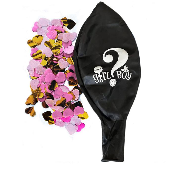 ジェンダーリビールバルーン ベビーシャワー ジェンダー公開 性別発表