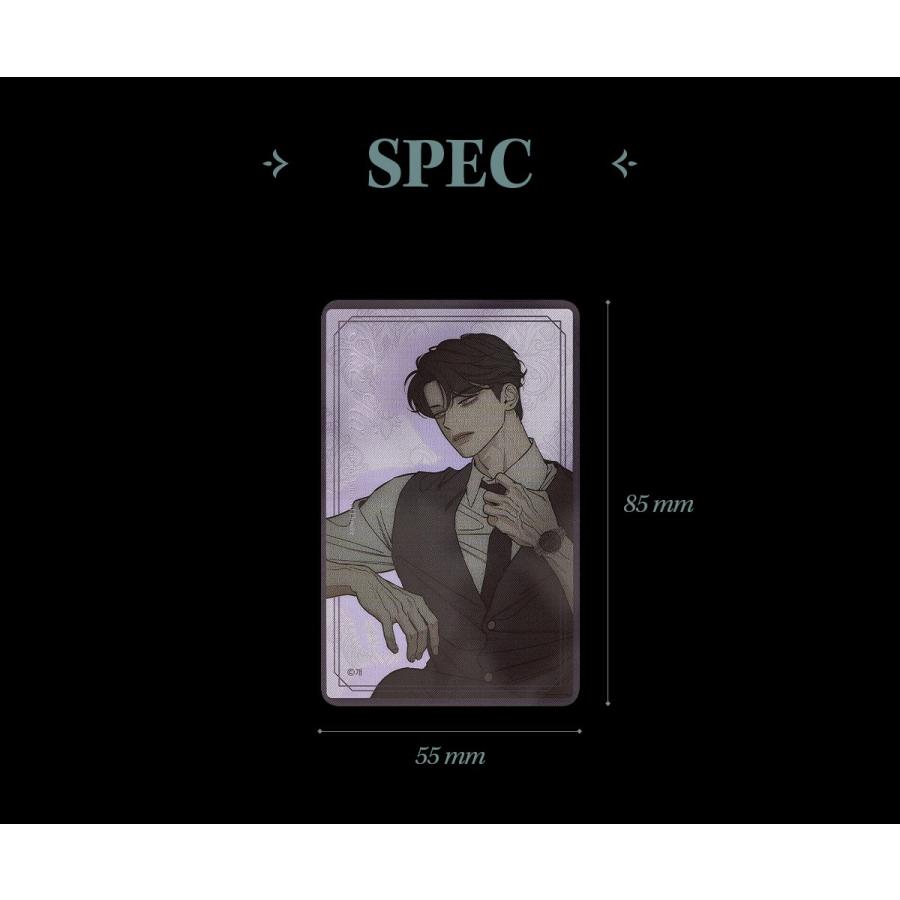 韓国 コミック グッズ『枯れた花に涙を PET フォトカード』公式グッズ