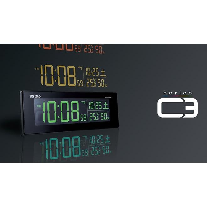 SEIKO（セイコー） 目覚まし時計 置き時計 DL305K デジタル 電波時計