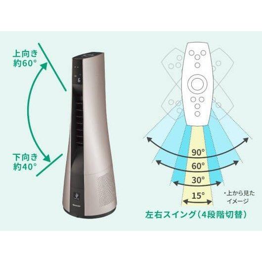 SHARP（シャープ） スリム イオンファン HOT＆COOL PF-JTH1-N プラズマ