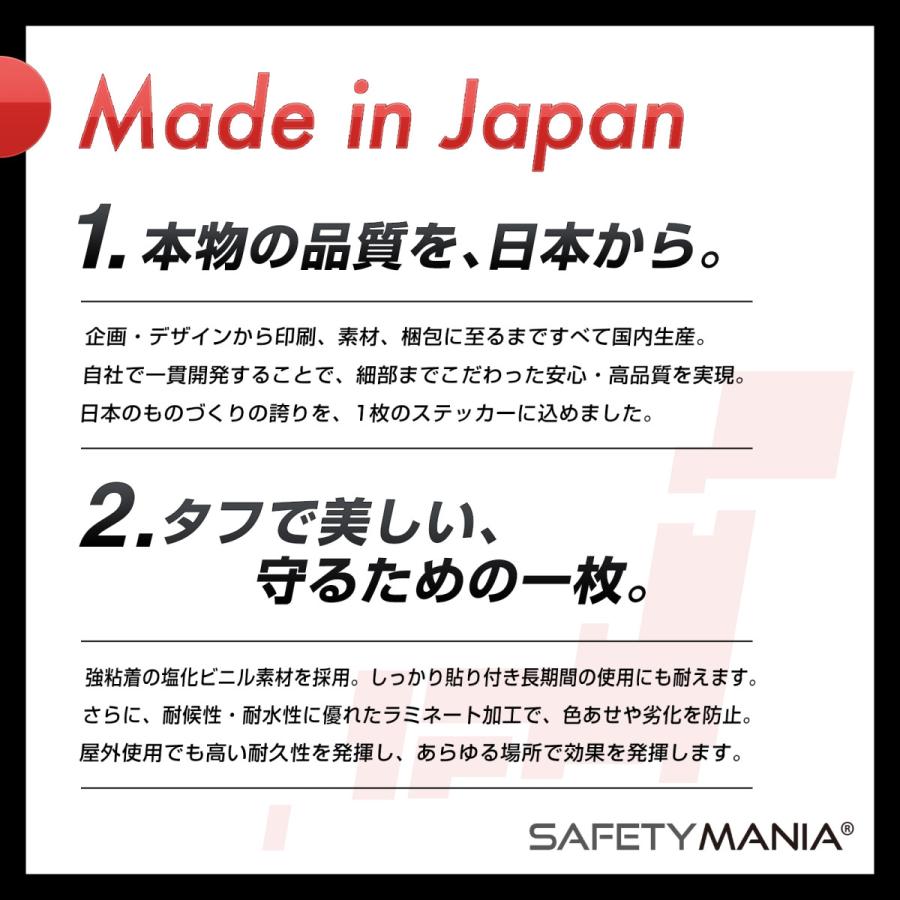 防犯ステッカー 4言語対応 レッド 2枚 丸型7cm 24時間作動中 抑止力 窓