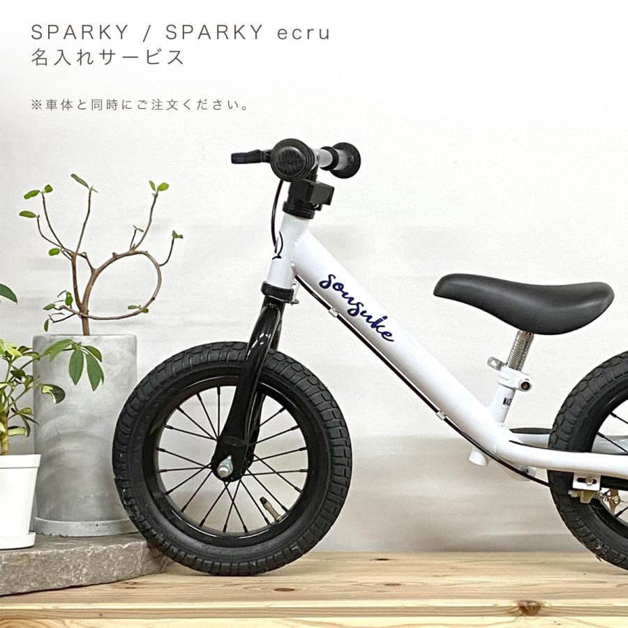 車体と同時にご購入ください】名入れ ロゴ部分のカスタム キッズバイク