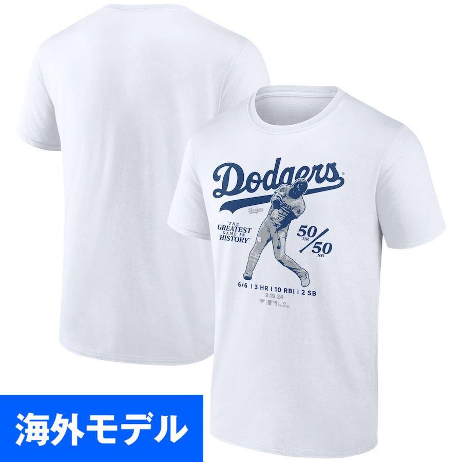 MLB 大谷翔平 ドジャース Tシャツ 【海外限定版】50/50達成記念 The