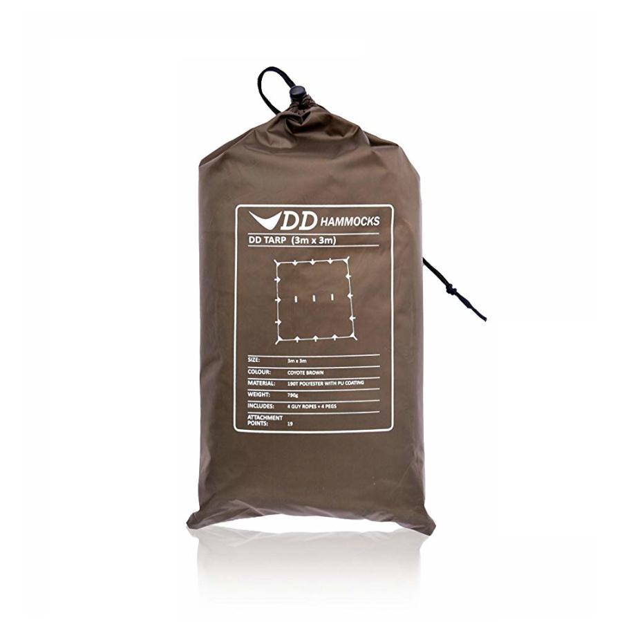 DD Hammocks ＼最長60日保証／ DDタープ 3x3 DD Tarp タープ 3×3 [英国