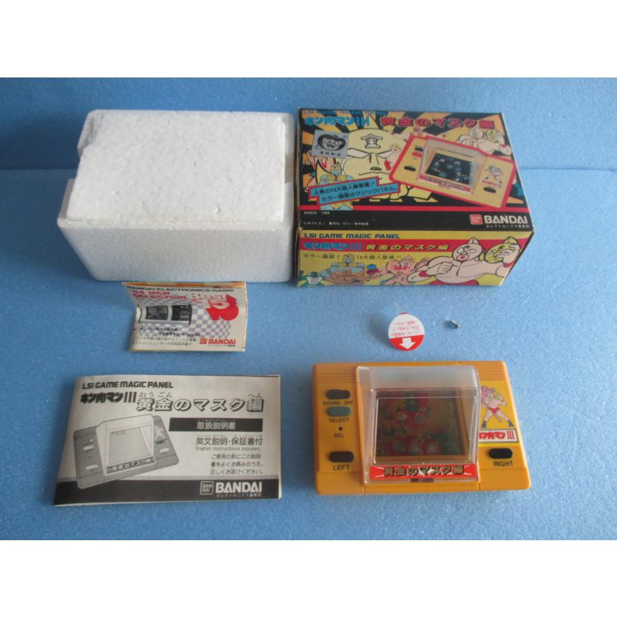 バンダイ LSIゲーム キン肉マン3 黄金のマスク編 【中古品】 : 昭和