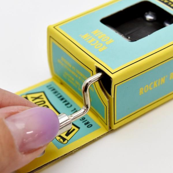 手巻きオルゴール 輸入 ギフト KIKKERLAND キッカーランド メール便OK