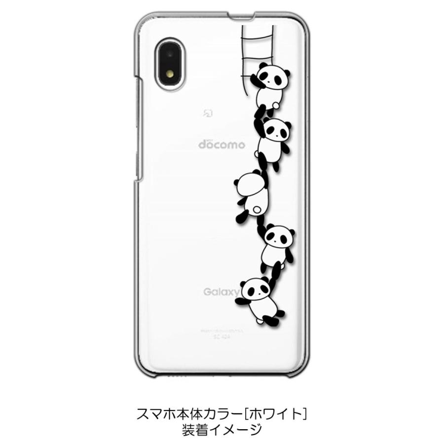 Galaxy A21 SC-42A SCV49 ギャラクシーA21 クリア ハードケース