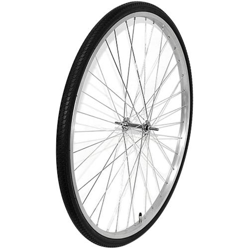 27インチ 自転車フロントホイール タイヤセット 27×1 3/8 37-630 前輪