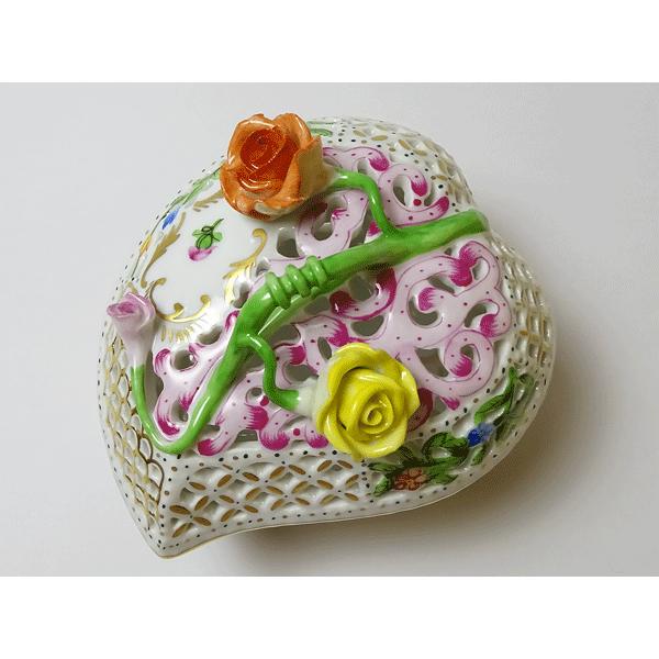 ヘレンド ファンタジー ハート型ボンボニエール(6200/C) : ピナコテカ