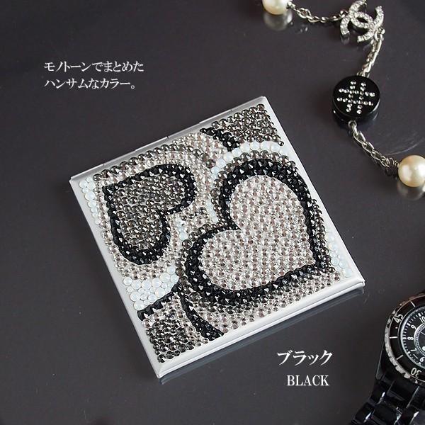 SWAROVSKI（スワロフスキー） コンパクトミラー スワロフスキーデコ