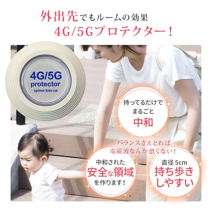 電磁波防止グッズ スピノル シール ポータブル プロテクター ルーム 全