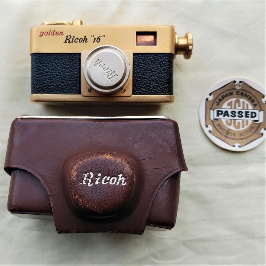 golden Ricoh 16 16mmカメラ 中古 : アンティークス浪漫館プロ - 通販