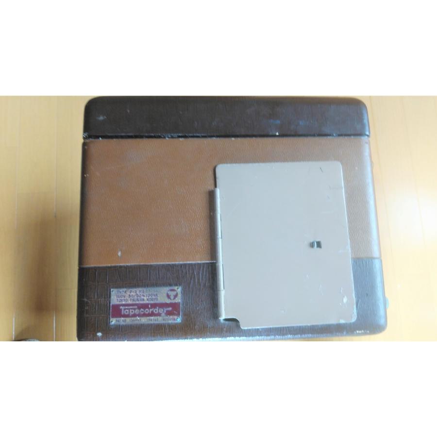 東通工（ソニー）テープレコーダーP-2型オリジナル商品中古、本一冊