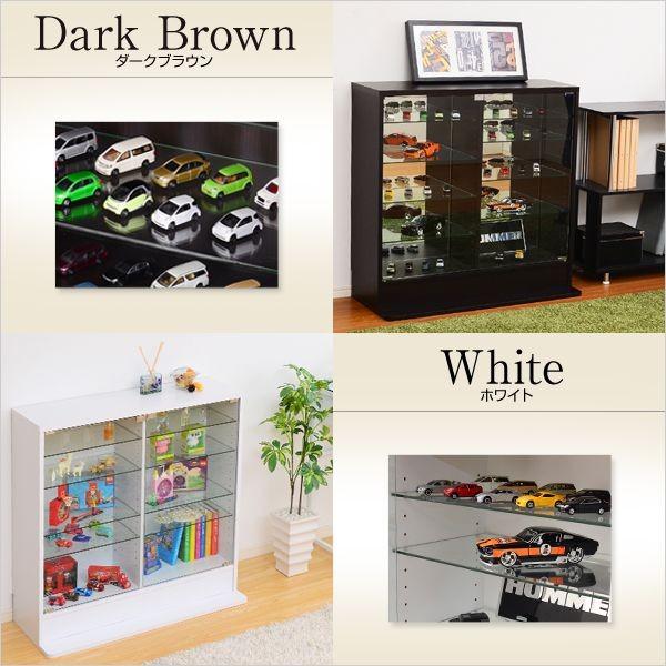 コレクションラック ルーク Luke 深型 ロータイプ 幅90 奥行き29.5 高