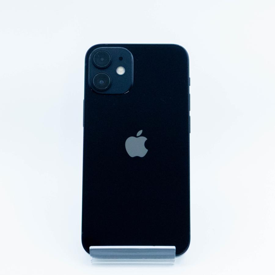 中古】 iPhone 12 mini 64GB ブラック MGA03J/A バッテリー86