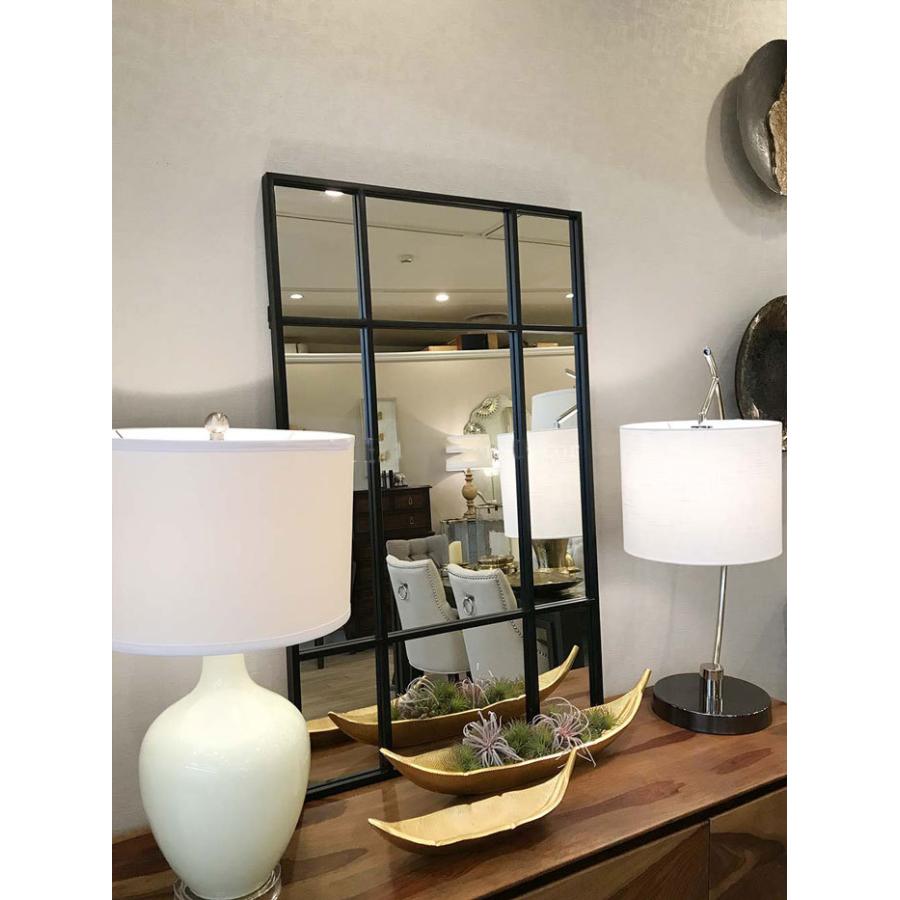 ミラー 鏡 ウォールミラー 壁掛け モダン アイアンフレーム シンプル