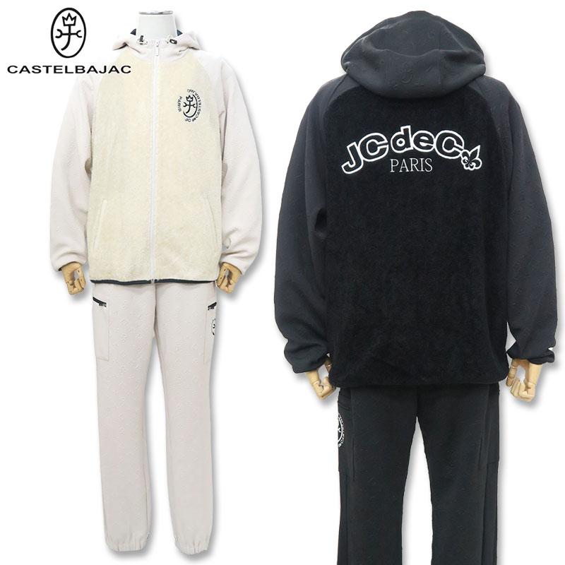 CASTELBAJAC SPORT カステルバジャック モノグラム 切替 フリース
