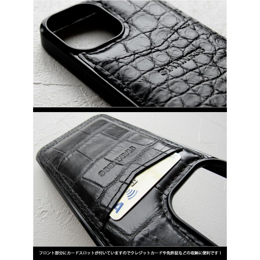 SIAMNESS クロコダイル クロコ iPhone ケース 15 pro max plus ハード