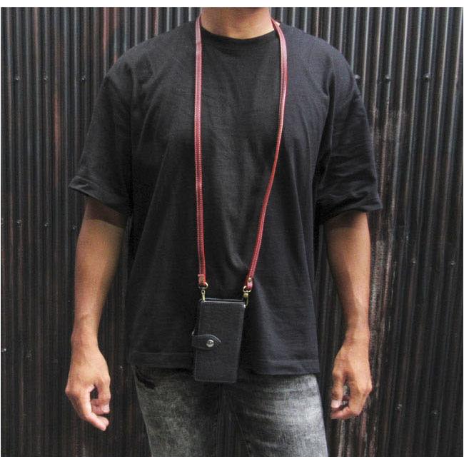 本革 レザー ショルダーストラップ スマホショルダー 幅1cm ショルダー