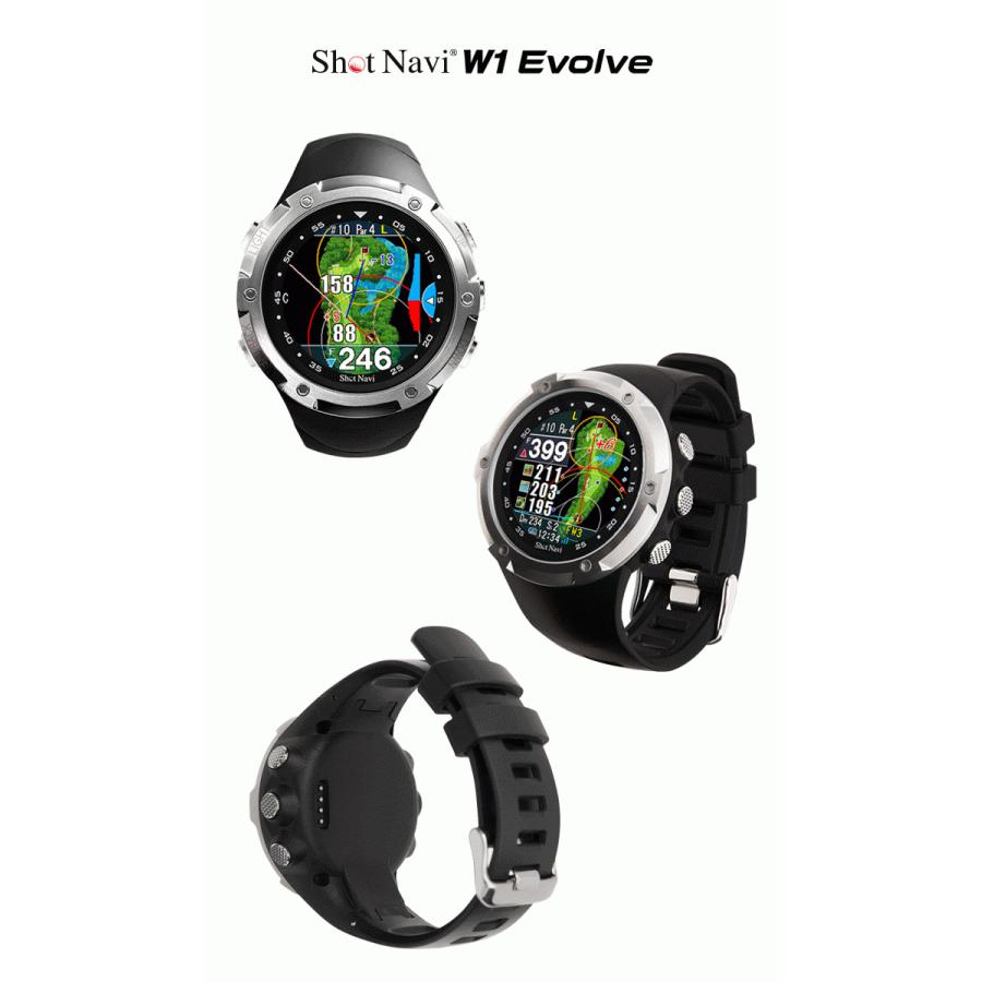 ShotNavi（ショットナビ） W1 Evolve 腕時計型 GPSゴルフナビ (G-629