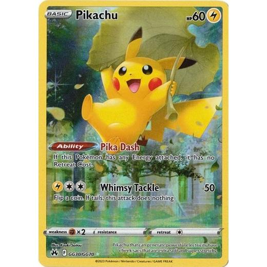 ポケモンカードゲーム 【海外版】ポケモンカード GG30/GG70 ピカチュウ