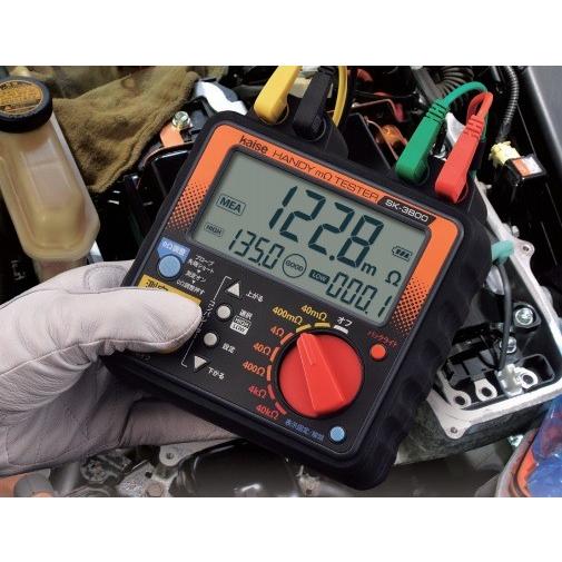 計測機器 電装用テスター kaise カイセ ハンディミリオームテスター SK