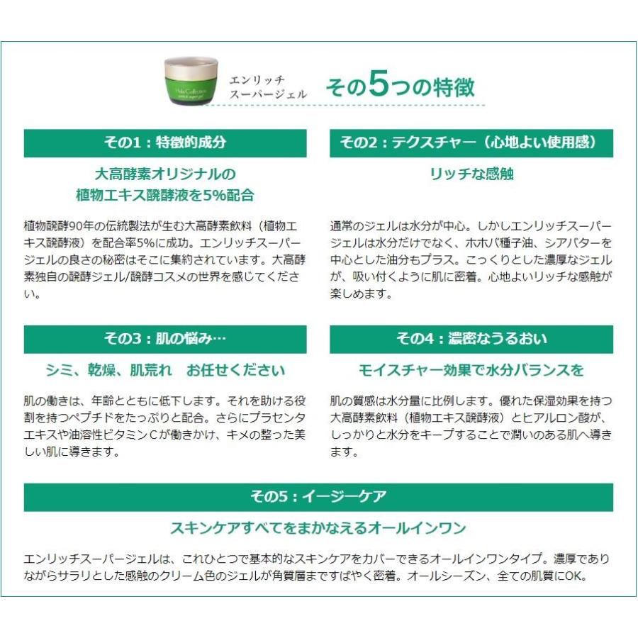 大高酵素 エンリッチスーパージェル （ジェル状美容液） : TKI Shop